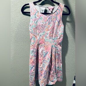Lilly Pulitzer pink multicolor dress